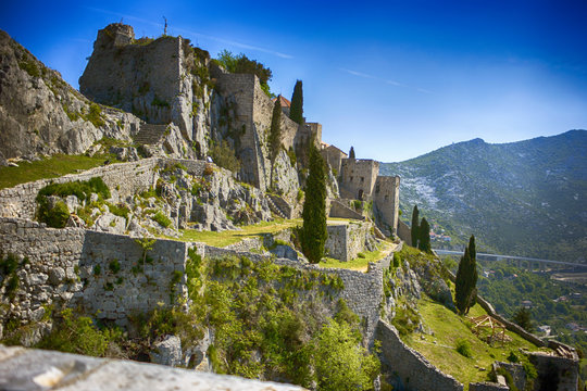 Klis fortress near Split, Croatia