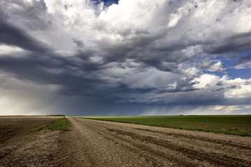 Prairie Storm Clouds Canada