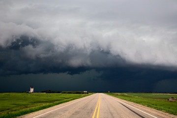 Prairie Storm Clouds Canada