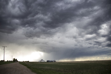 Prairie Storm Clouds Canada