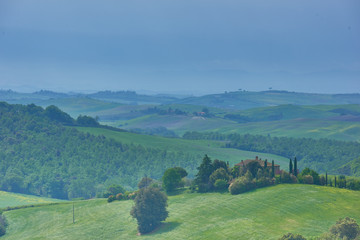 Fototapeta na wymiar Landscape view in Tuscany