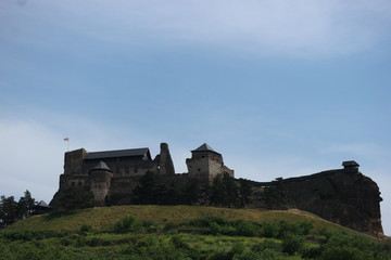 View to medieval Boldogko castle, Hungary