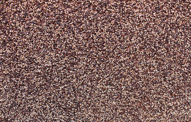 background wall with small pebbles