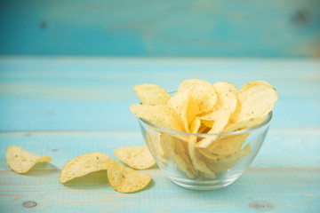 Potato chips homemade