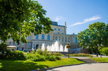 Odesa old city architecture in Ukraine