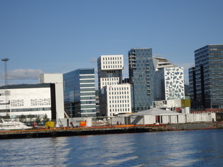 Harbor in Oslo  ...