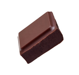 chocolate piece sweet food dessert falling