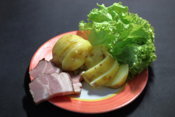 light dinner in summer