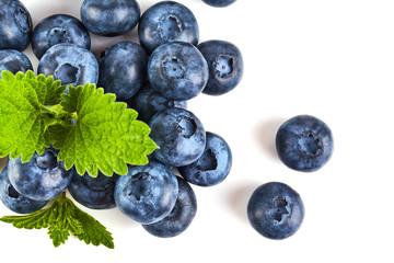 Blue berry isolated on white background