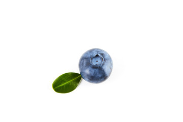 Blue berry isolated on white background