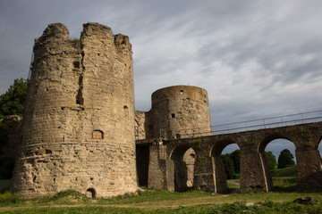 Fototapeta na wymiar Medieval Koporye fortress