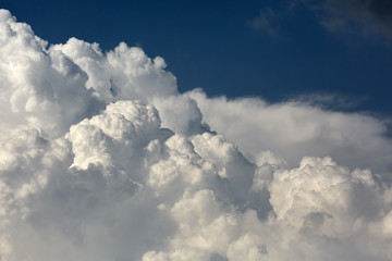 Big cumulonimbus clouds