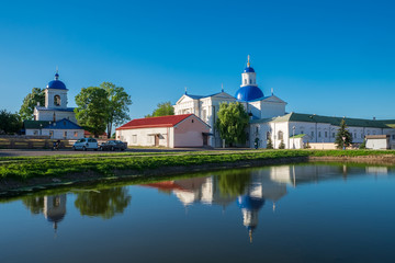 17th century Holy Assumption Monastery. Zhirovichi, Belarus.