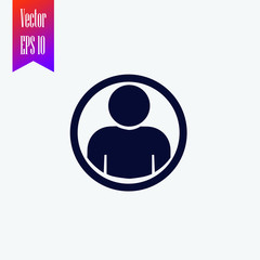 person vector icon