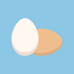 Eggs. Vector.