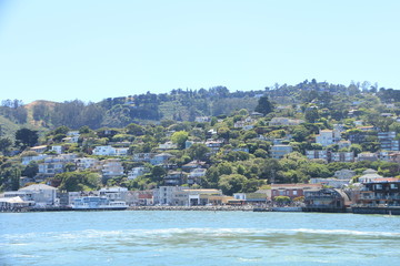 Fototapeta premium Scenic View of Sausalito – An Idyllic Town near San Francisco