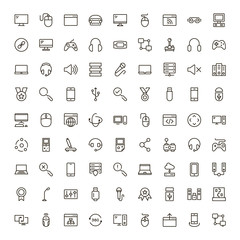 Online game icon set. © RaulAlmu