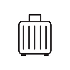  Luggage icon Vector illustration, EPS10.