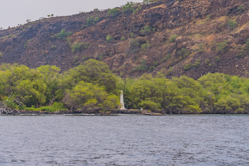 Monument by the water