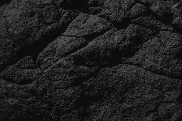 black background floor texture interior and exterior stone wall. Blank for design