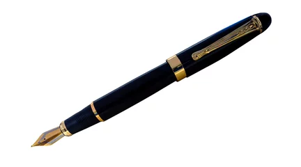 Close up of fountain pen © sritakoset