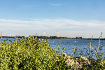 Waterfront Turbines on Lake Erie - Buffalo