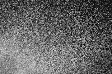 Splashes of water during watering as background.