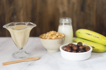 Hummus shake (vegan drink)