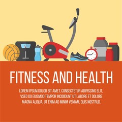 Time for fitness poster