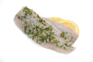 Matjesfilet in Kräutermarinade