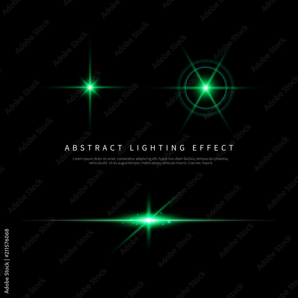 Wall mural simple lighting effect vector background