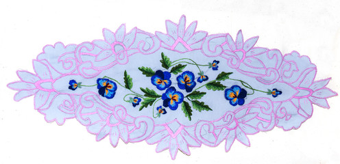 embroidery, art, handicraft