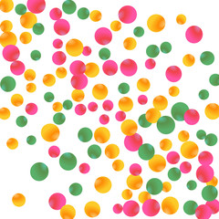 Modern background with bubbles. Cute Pattern for Postcard, Print, Banner or Poster. Vector Texture in Trendy Style