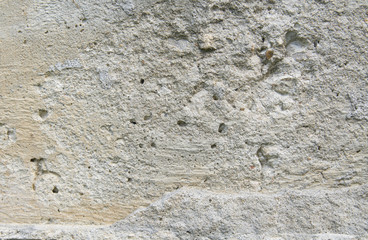 The texture of old concrete.
