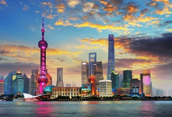 Abwaschbare Fototapete Asiatische Orte Shanghai, China