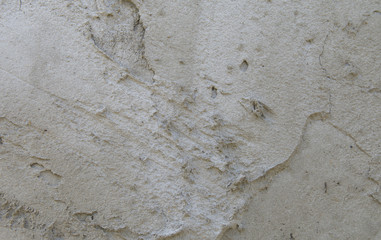 The texture of old concrete.
