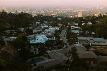 Obraz premium View on Beverly Hills