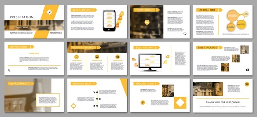 Naklejka na ściany i meble Business backgrounds of digital technology Colored and blurred elements for presentation templates Leaflet, Annual report, cover design Banner, brochure, layout, design Urban Flyer Vector illustration
