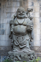 Fototapeta na wymiar Buddha statue in BaoLunSi temple Chongqing, China