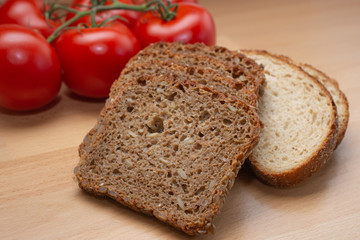 Frisches Brot zum Frühstück