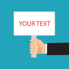 Put your own text here. Vector illustration. Background. Template for the text.