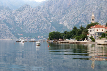 Bay of Kotor Montenegro summer season