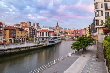 bilbao old town panoramic views, Spain
