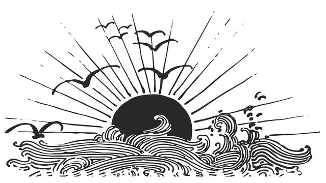 Sunlight Sunset Sunrise #vector #isolated - Sonnenuntergang Sonnenaufgang Sonne