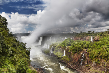 Iguassu Falls, view from Brazilian side