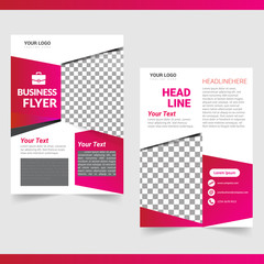 Business brochure,  flyer, cover design template.