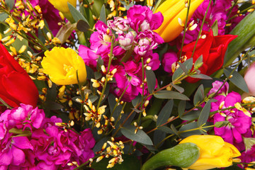 Beautiful flowers as background