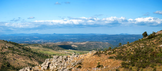 Fototapeta na wymiar Sardegna, paesaggio nei pressi di Silius, Italy 