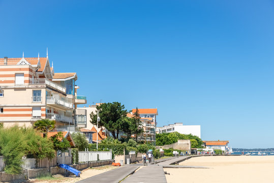 Arcachon (France), le front de mer