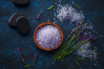 lavender bath salt - Powered by Adobe
